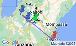 Google Map: Ultiem Safari & Strand Tanzania