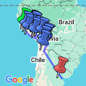 Google Map: Peru, Bolivia & Argentina Adventure