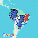 Google Map: Ultimate Peru, Argentina & Brazil