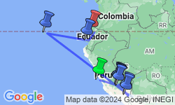 Google Map: Best of Peru & Galapagos
