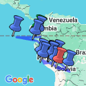 Google Map: Galapagos & Peru Adventure