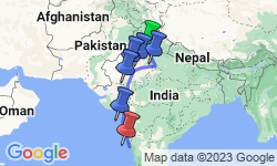 Google Map: Delhi to Goa