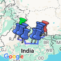 Google Map: Highlights of India & Nepal