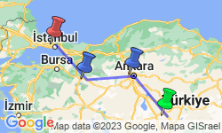Google Map: Turkey Backroads
