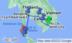 Google Map: Classic Cambodia and Thai Islands – West Coast
