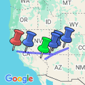 Google Map: Camping the Best of the West's National Parks
