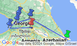 Google Map: Azerbaijan & Georgia Experience