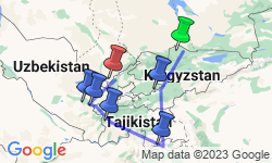 Google Map: Tajikistan Discovery