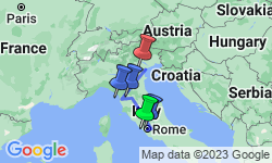 Google Map: Contrasts of Italy