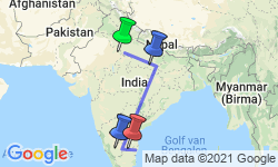Google Map: Parels van Zuid-India
