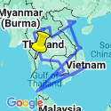 Google Map: Southeast Asia: Northern Hilltribe Trekking & Beach Vibes