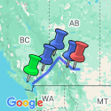 Google Map: Majesty of the Rockies