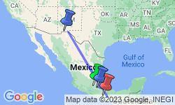 Google Map: Mexico Real Food Adventure