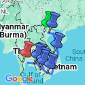 Google Map: Best of Vietnam & Cambodia
