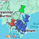 Google Map: Vietnam & Cambodia Adventure