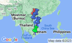 Google Map: Vietnam Express Northbound