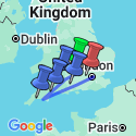 Google Map: Country Roads of Wales, Devon & Cornwall