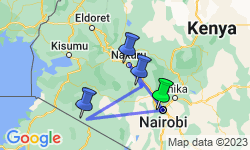 Google Map: Kenya Family Safari