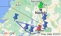 Google Map: Serengeti Trail