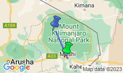 Google Map: Kilimanjaro: Machame Route