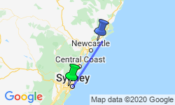 Google Map: Oz Adventure Sydney