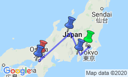 Google Map: Japan Adventure