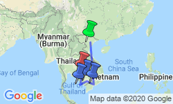 Google Map: Vietnam + Cambodia