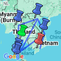 Google Map: Thailand + Vietnam Intro