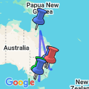 Google Map: Contrasts of Australia
