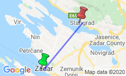 Google Map: Croatia: Hike, Bike & Kayak