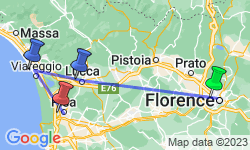 Google Map: Cycle Tuscany