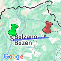 Google Map: Walks in the Italian Dolomites