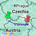 Google Map: Passau to Vienna Cycling