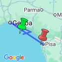 Google Map: Walking in the Cinque Terre and Portofino