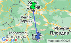 Google Map: Bansko Explorer: Superior Pack