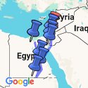 Google Map: Egypt & Jordan Explored By Nile Cruise (5 & 4 Star Hotels)