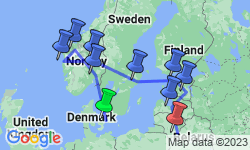 Google Map: Scandinavia and Best of Baltics