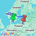 Google Map: Scandinavia and Best of Baltics