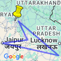 Google Map: Journeys: North India Highlights