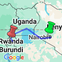 Google Map: Masai Mara & Gorilla Adventure