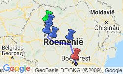 Google Map: Groepsrondreis Roemenië