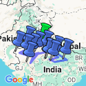 Google Map: Groepsrondreis Noord-India Compleet