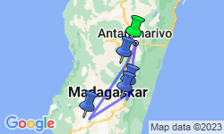 Google Map: Familiereis Madagascar
