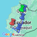 Google Map: Familiereis Ecuador