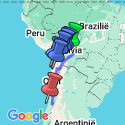 Google Map: Groepsrondreis Bolivia en Chili
