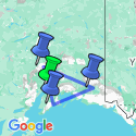 Google Map: Groepsrondreis Alaska - Kampeer/hotel reis