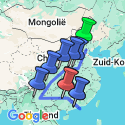 Google Map: Familiereis China