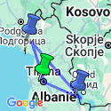 Google Map: Familiereis Albanië