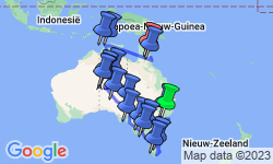 Google Map: Groepsrondreis AustraliÃ«