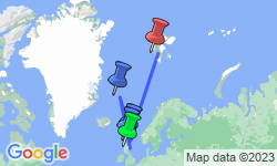 Google Map: Groepsrondreis Fair Isle, FaerÃ¶er en Spitsbergen: Vogels en ijsberen